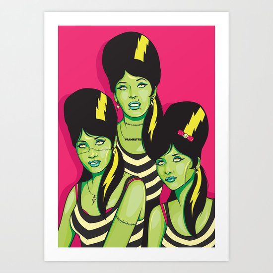 Frankettes Art Print