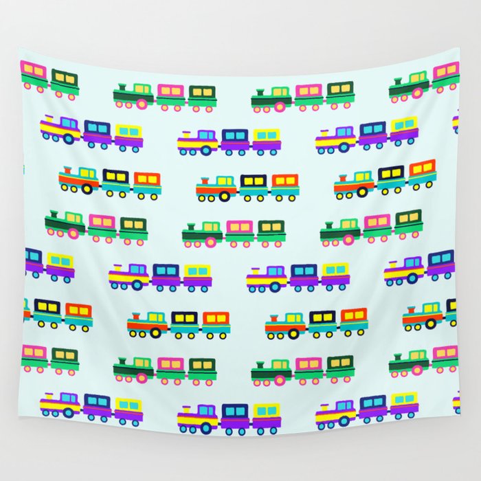 Toy train Wall Tapestry