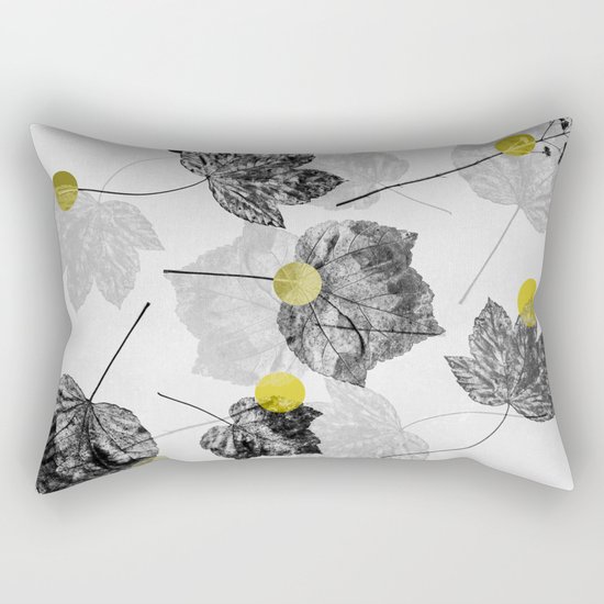 Leaves Abstract 1 Rectangular Pillow
