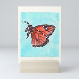 Bootyful Butterfly Mini Art Print
