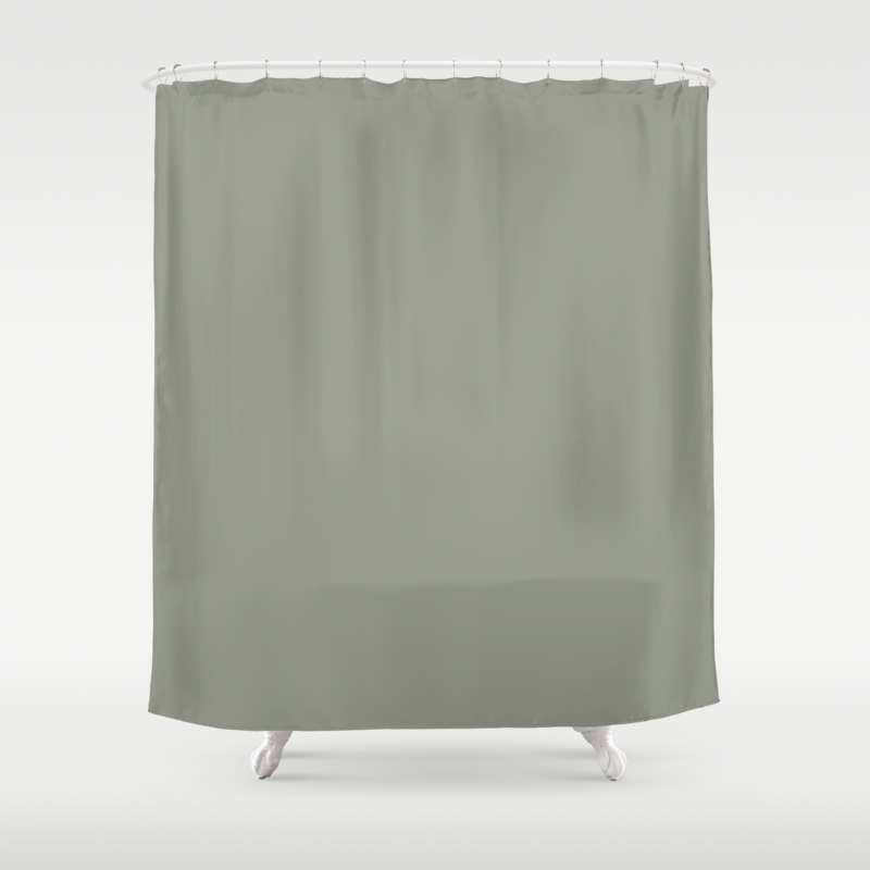 Port Of Call Sage Green Shower Curtain By Nancyjcreates Society6