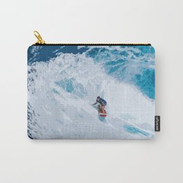 Hawaii The Surfers Paradise Carry-All Pouch | Maui, Paradise, Surf, Hawaii, Travel, Cowabunga, Vintage, Surfer, Island, Graphicdesign 