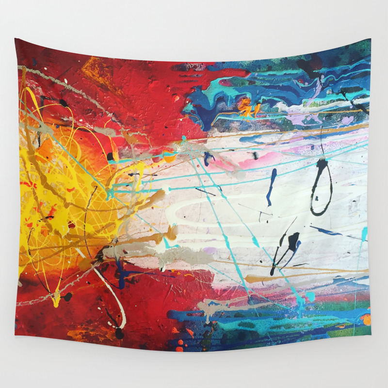Colorado Abstract Flag 2 Wall Tapestry By Sunybuss Society6