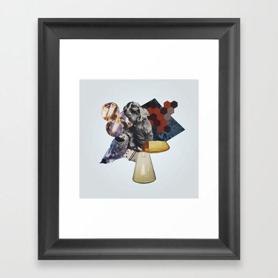 Everything we love is slowly becoming fiction Framed Art Print