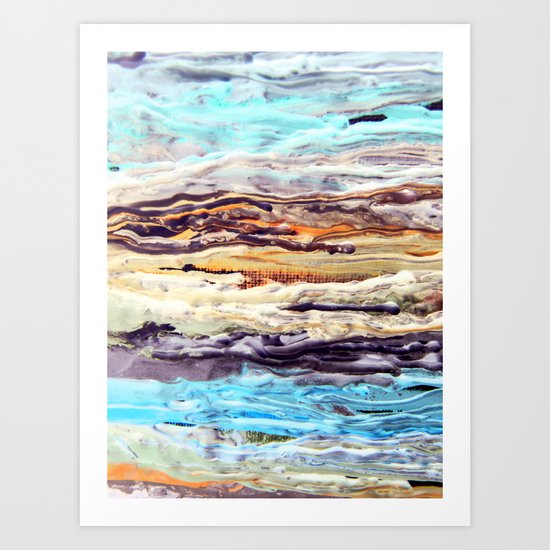 Wax #1 Art Print