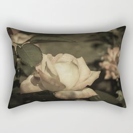 Vintage Rose Garden Rectangular Pillow