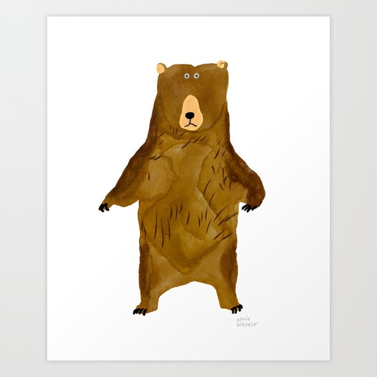 Bear Art Print