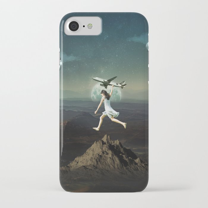 Flying to Infinity iPhone Case