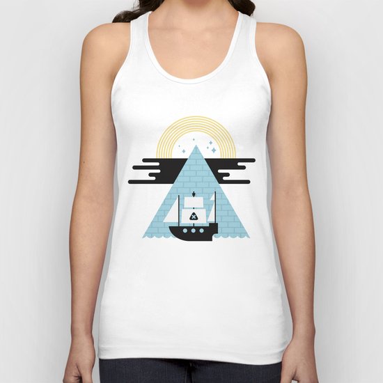 Born to Explore Pt4 Unisex Tank Top
