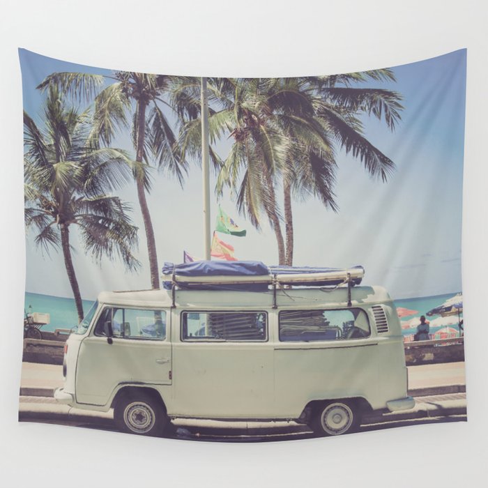 Vw on sale bus tapestry