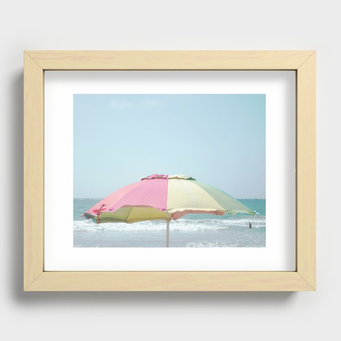 Just Beachy Recessed Framed Print