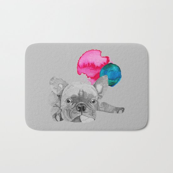 French Bulldog Bath Mat