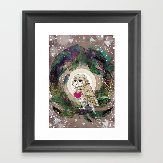 The Great Owl Framed Art Print