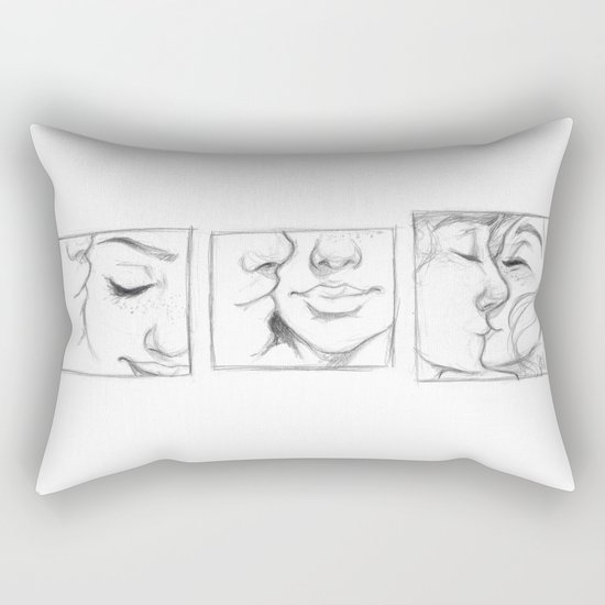 Besos Rectangular Pillow