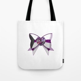 Demisexual Pride Bow (All Proceeds Donated) Tote Bag