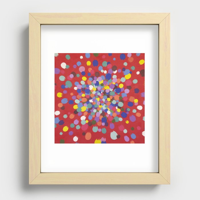 Blown Recessed Framed Print