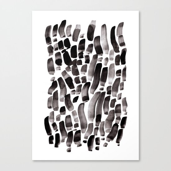 Ink Dance Canvas Print