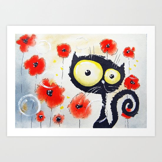 Poppies Art Print