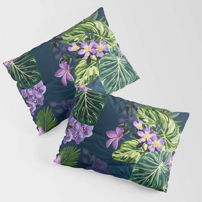 Winter Flower Pillow Sham