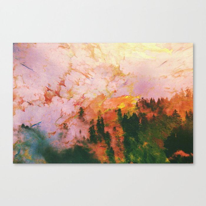 Forest Fire Canvas Print By Zouassi Society6