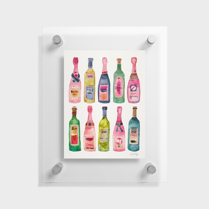 Champagne Collection Floating Acrylic Print
