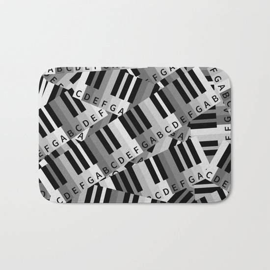 Piano Keys Bath Mat