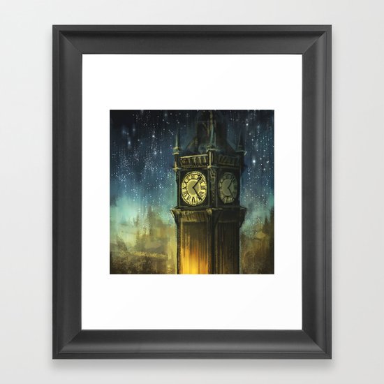 Something for the Nerves Framed Art Print
