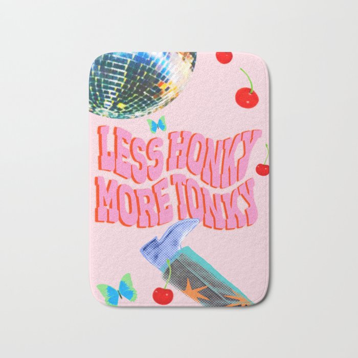 Less Honky, More Tonky! Bath Mat