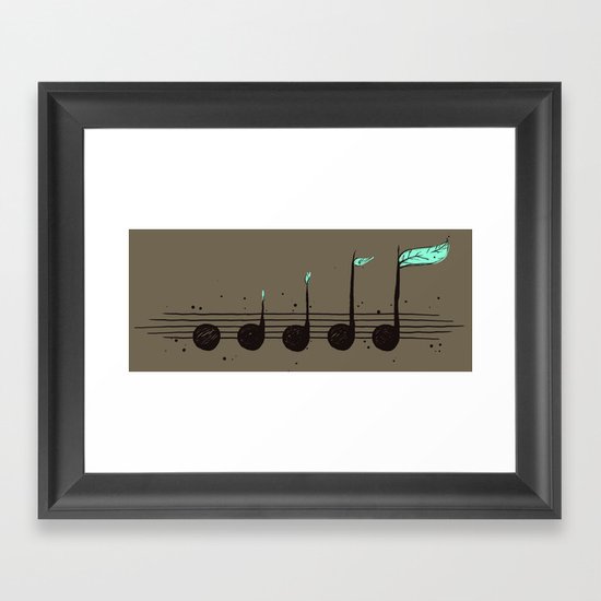 Biosphere Orchestra Framed Art Print