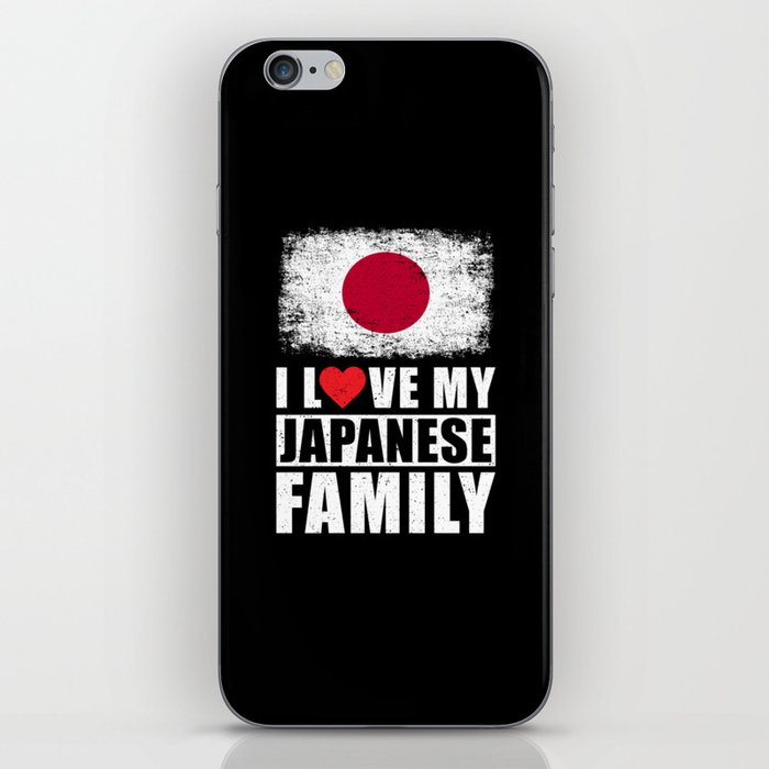 Japanese Family iPhone Skin