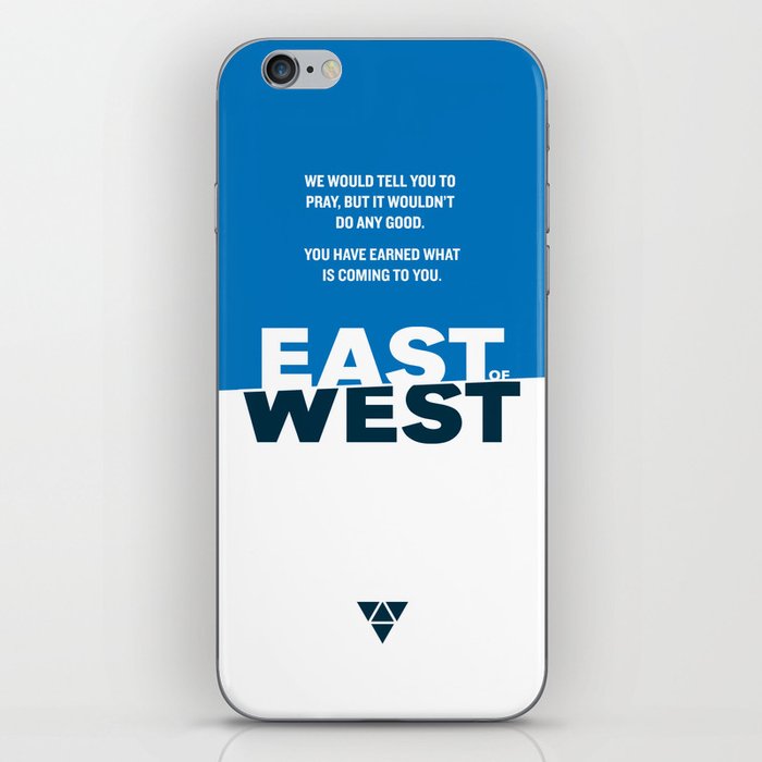 East of West iPhone Skin