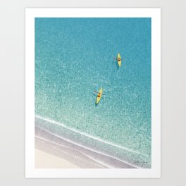 Beach Vacation (2023) Art Print