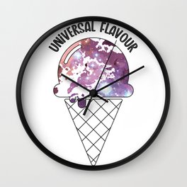 Universal flavour 1 Wall Clock