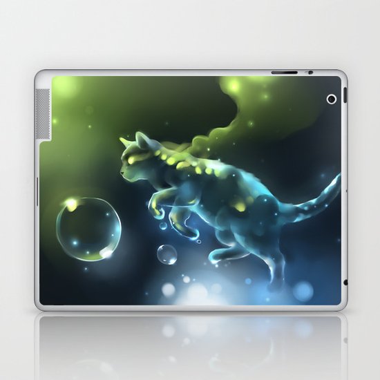 Aqua Apparition Laptop & iPad Skin