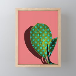 Tropical Leaf #03 Framed Mini Art Print