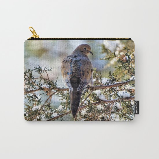 Christmas Dove Carry-All Pouch