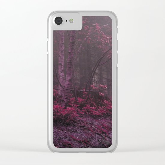 Fantasy Forest #woods Clear iPhone Case