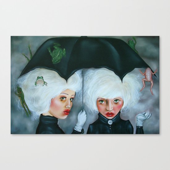 Heavy Enough to Fall Canvas Print