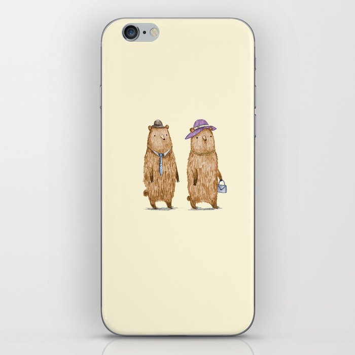Bear Couple iPhone Skin