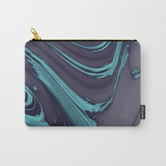 The Blues Abstract Carry-All Pouch