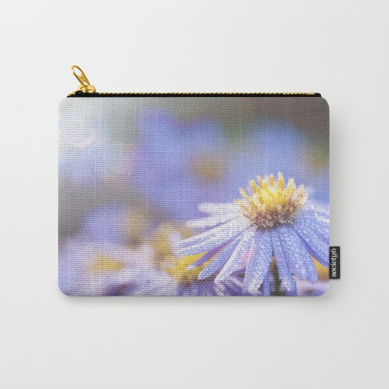 Blue Aster in LOVE I Carry-All Pouch