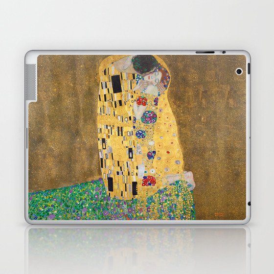 Gustav Klimt The Kiss Laptop & iPad Skin