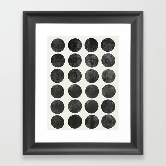 colorplay b&w Framed Art Print