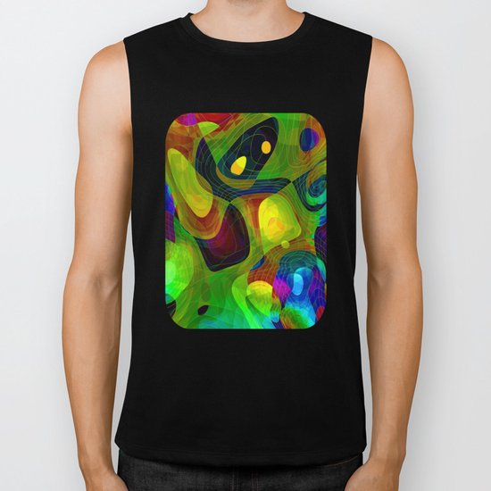 Friendly Alien Biker Tank