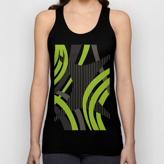 Green Wire Unisex Tank Top
