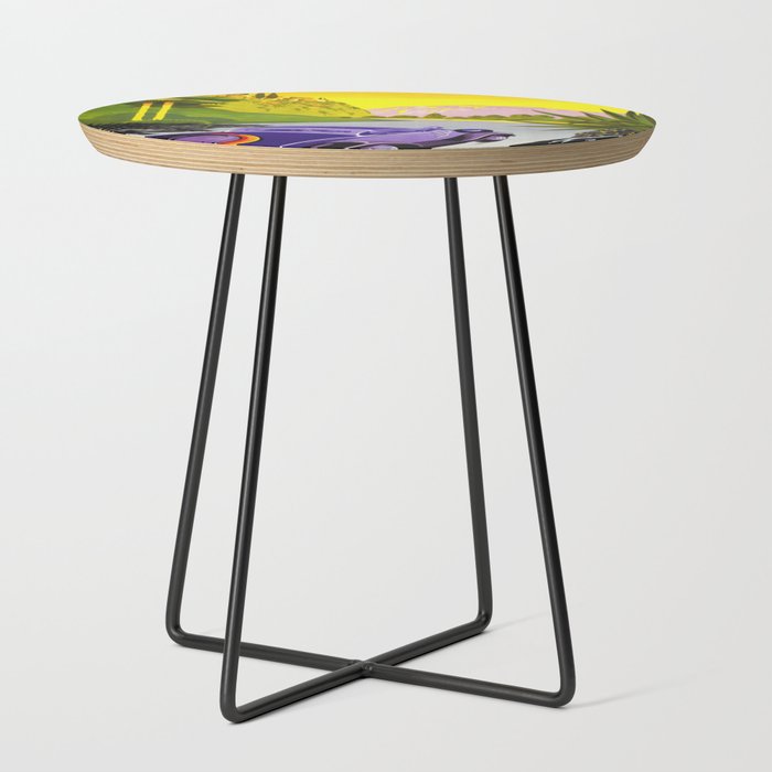 Visit Greece in Auto Travel Side Table