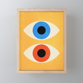 Eyes | Bauhaus III Framed Mini Art Print