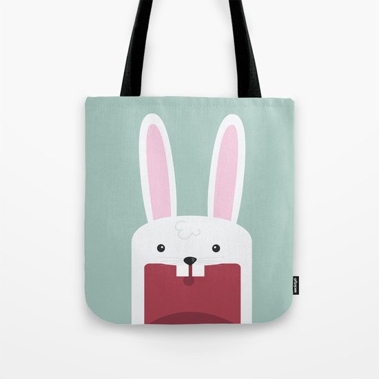 Jawdrop Bunny Tote Bag