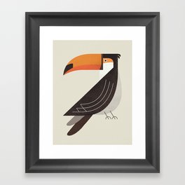 Whimsy Toucan Framed Art Print