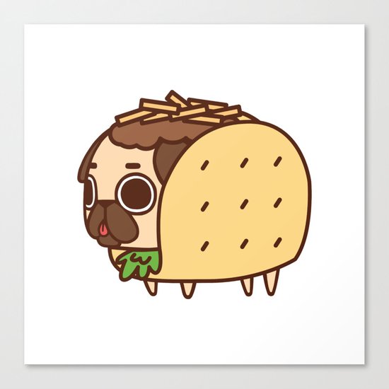 Puglie Taco Canvas Print